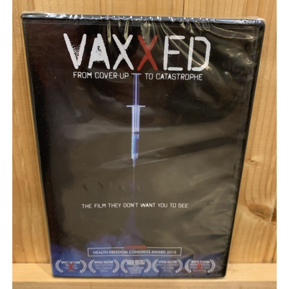 Vaxxed From Cover Up to Catastrophe DVD 2016 Documentary - Brand New Sealed